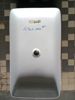 Vasque porcelaine rectangle blanc 2018