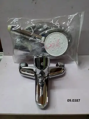 Mitigeur douche mural flexible+telephone 6002 SANBAO