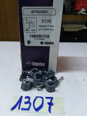 Attache 07mm gris INGELEC
