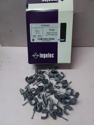 Attache 10mm Gris ingelec
