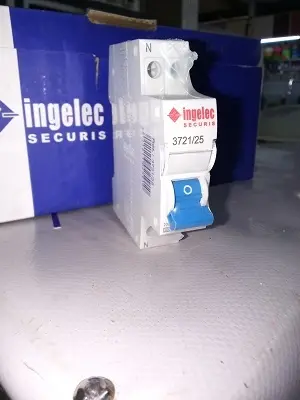 Disjoncteur Unipolaire+Neutre 25A ingelec
