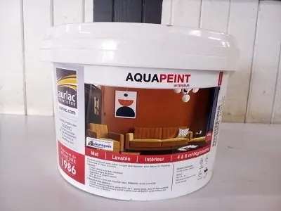 AQI Saumon fonce 133 INTERIEUR 25kg a l'eau
