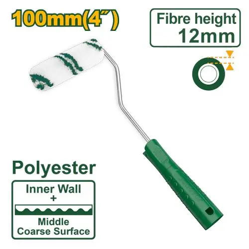 Rouleau a peindre patte lapin 100x12mm 4" fibre JADEVER