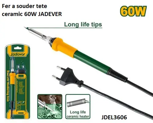 Fer a souder tete ceramic 60W JADEVER
