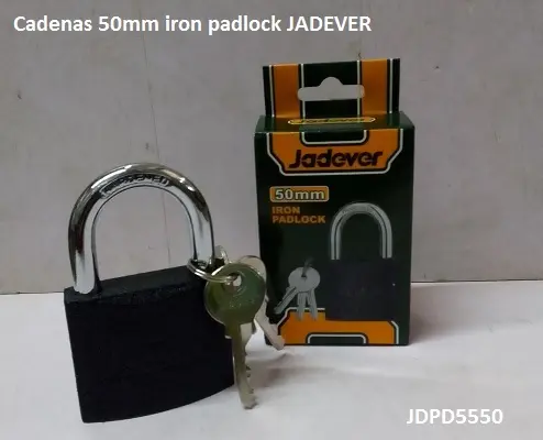 Cadenas 50mm iron padlock JADEVER