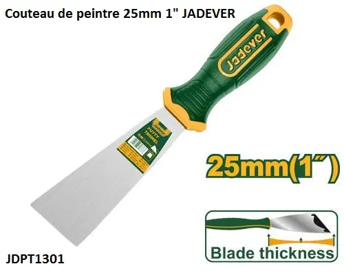 Couteau de peintre 25mm 1" JADEVER