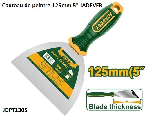 Couteau de peintre 125mm 5" JADEVER