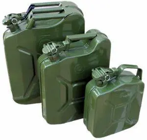 Jerrican 10l en acier JADEVER