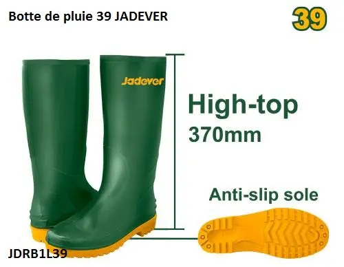 Botte de pluie 39 JADEVER