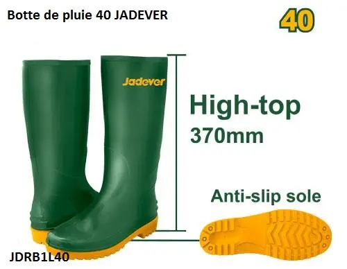 Botte de pluie 40 JADEVER