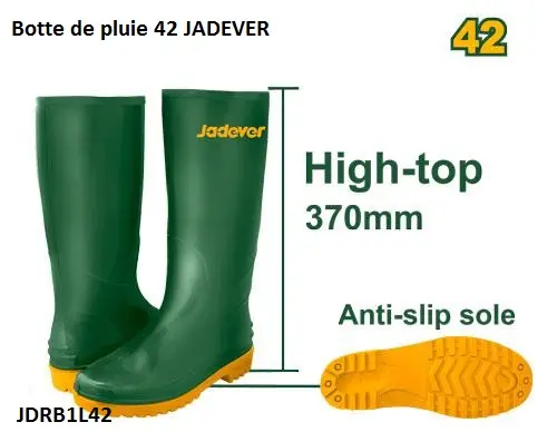Botte de pluie 42 JADEVER