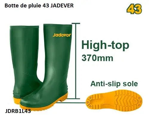 Botte de pluie 43 JADEVER