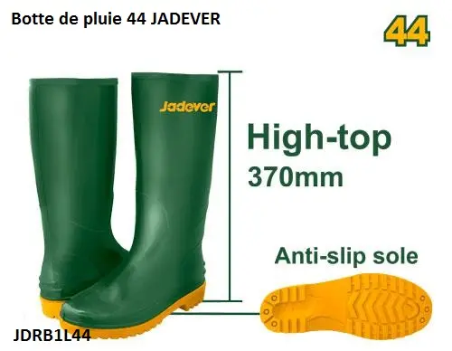 Botte de pluie 44 JADEVER