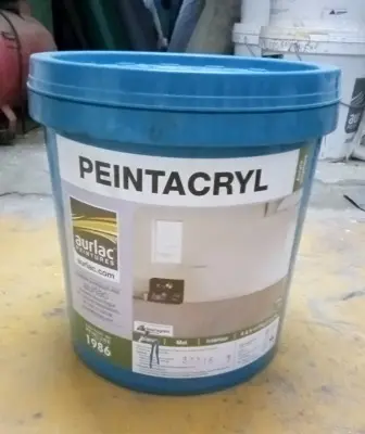 Peintacryl blanc INT 30kg a l'eau ng