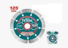 Disque diamante Segmente 125(5-)pour beton TOTAL