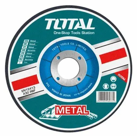 Disque ebarbeuse 230x6.0x22.2mm metal TOTAL 