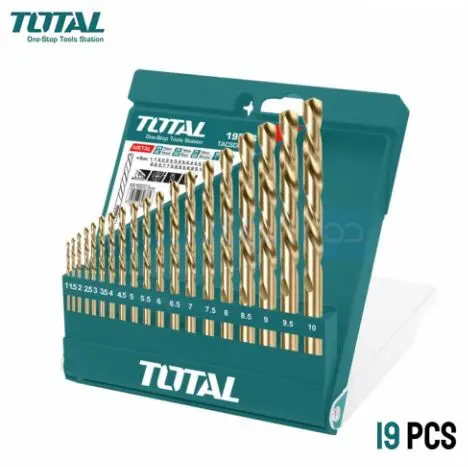 Meche metallique 19pcs coffret TOTAL