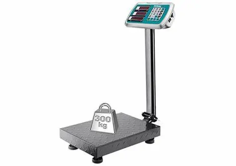 Balance electronique 300kg 220V div50g 400x500mm TOTAL
