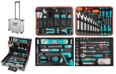 Coffret outillages 147pcs TOTAL