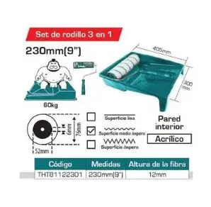 Bac a peindre 36,5x27x6cm/ 200g Auge TOTAL