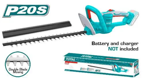 Taille Haie Sans fil 20V-18" (BATTERIE/CHARGEUR non fournies) TOTAL