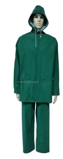 Impermeable 2pcs vert taille XL TOTAL