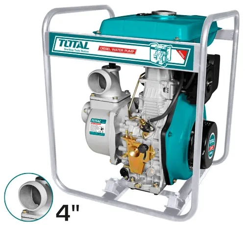 Moto pompe diesel 4" diam100 1420L/mnTOTAL 