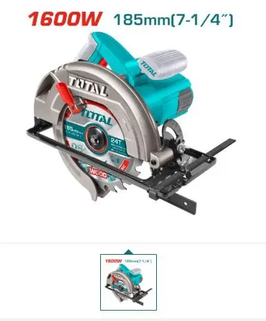 Scie circulaire 1600W TOTAL