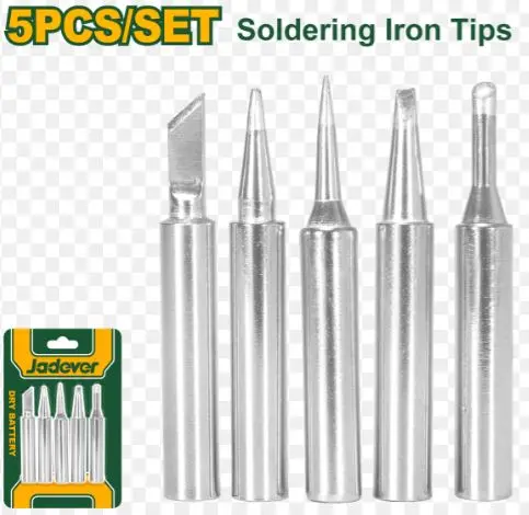 Embout de rechange pour fer a souder 5pcs JADEVER