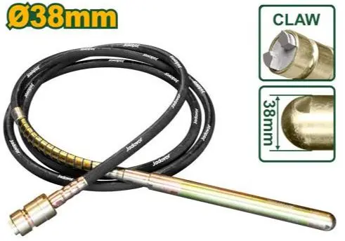 Aiguille D38mm pour pervibrateur (hex) JADEVER
