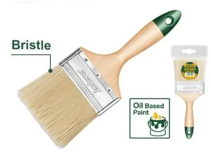 Pinceau 5" 125mm manche a bois JADEVER