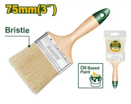 Pinceau 3" 75mm manche a bois JADEVER
