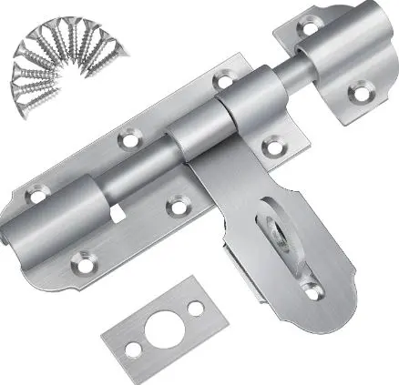 Targette porte cadenas 6 INOX