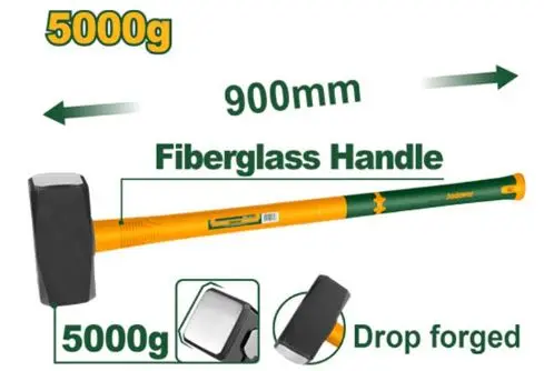 Marteau masse 5000g JADEVER