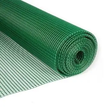 Grillage plastique vert maille carre 1x1.20m RX25m