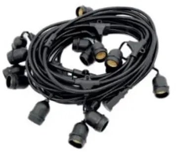 Bande lumineuse 10 ampoules E27 10m