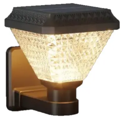 Lampe murale solaire 