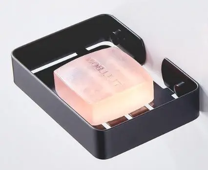 Porte savon rectangle noir