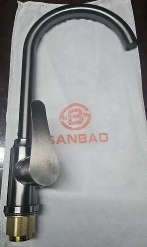 Mitigeur evier gris mat 305 SANBAO 