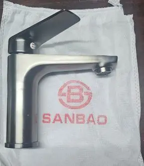 Mitigeur lavabo gris mat XLD SANBAO 