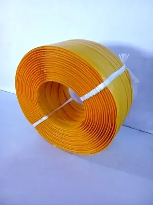 Feuillard jaune fonce 15mm rx500y