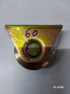 Roulette portail avec support 60mm