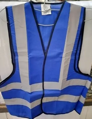 Gilet de chantier 4bandes 120grs Bleu