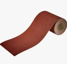 Papier rouge abrasif G240 1metre