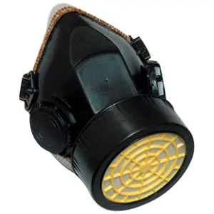 Masque a gaz avec silicone noir NP305