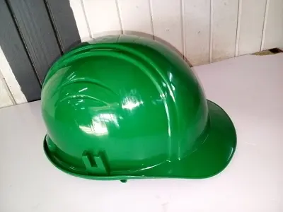 Casque de protection vert SM