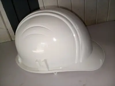 Casque de protection blanc SM