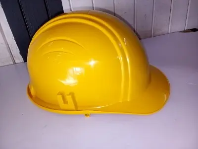 Casque de protection jaune SM