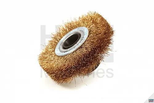 Brosse circulaire en laiton pour meuleuse 200mm