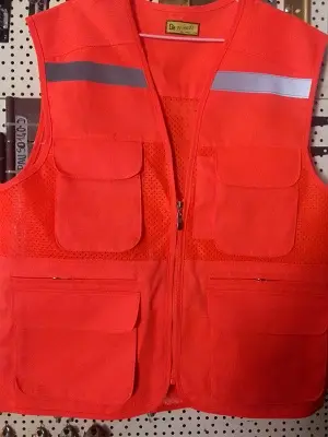 Gilet de travail orange FRIENDS